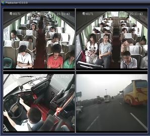 차 영상 CCTV 이동할 수 있는 DVR 버스 사람들은 체계 반대하고/버스 여객 카운터